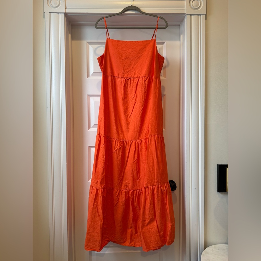 Gap Maternity Tiered Maxi Dress XL